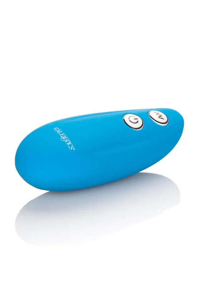Cal Exotics 7 Function Lovers Remote Bullet Vibrator Blue Cal Exotics Vibrators