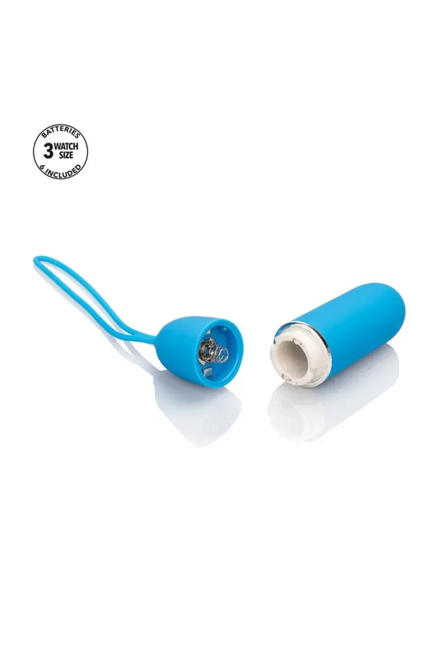 Cal Exotics 7 Function Lovers Remote Bullet Vibrator Blue Cal Exotics Vibrators