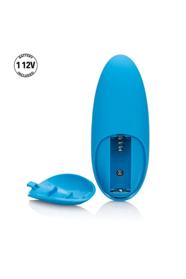 Cal Exotics 7 Function Lovers Remote Bullet Vibrator Blue Cal Exotics Vibrators
