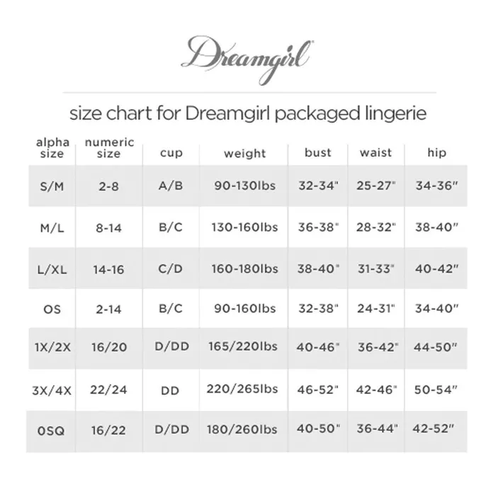 DREAMGIRL Female Sex Toys Dreamgirl Lingerie Stretch Lace Mesh Halter Babydoll with FlyAWay Back White 12190