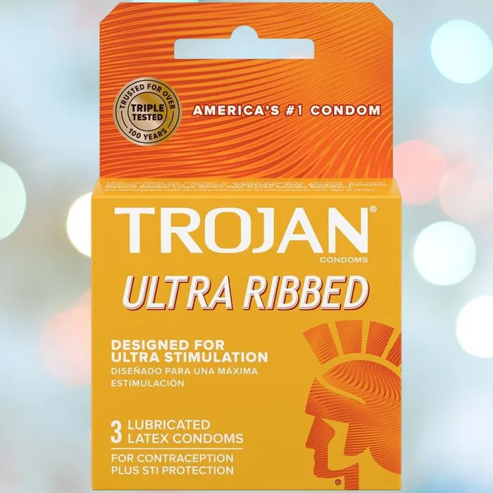 Female Sex Toys Trojan Trojan Ultra Ribbed Condoms