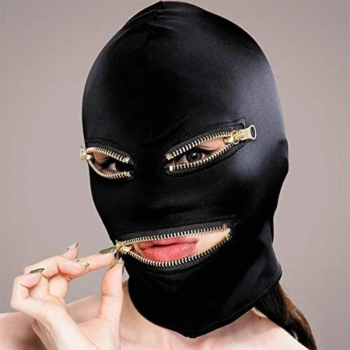 Male Sex Toys EXECUTE Execute Microfiber Mask With Zips