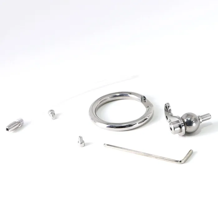 Oxyshop CH47 Negative Chastity Cage with Catheter Male Sex Toys