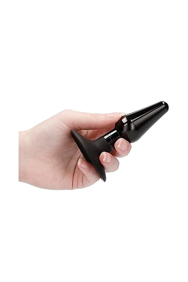Shots Toys Anal Ouch by Shots Toys Interchangeable Butt Plug Set Black