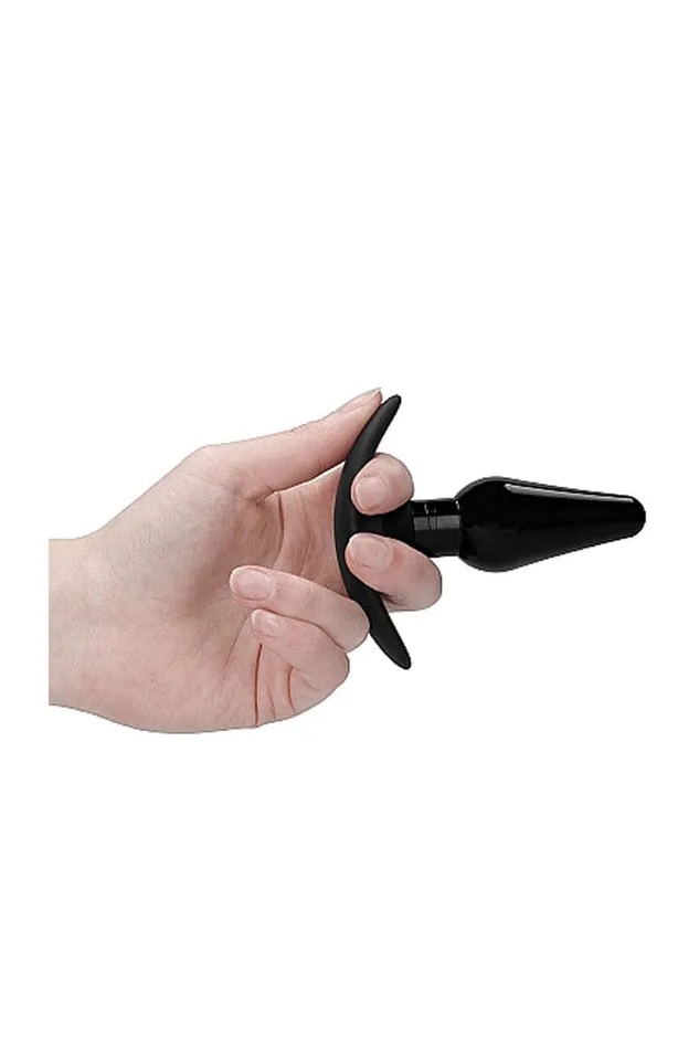 Shots Toys Anal Ouch by Shots Toys Interchangeable Butt Plug Set Black