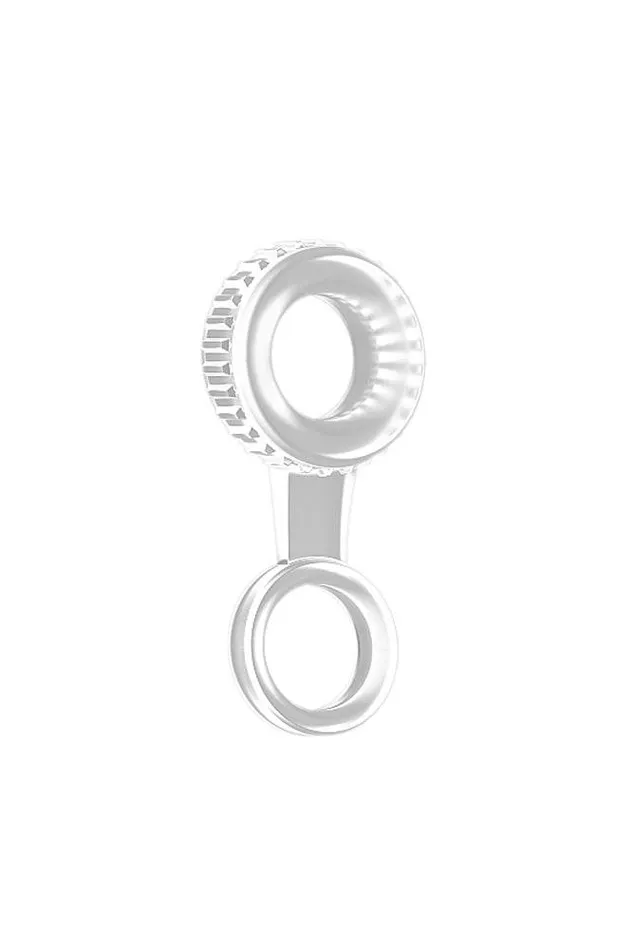 Shots Toys Sono No47 Cockring Ball Strap Clear Shots Toys Dildos