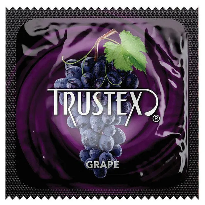 Trustex Grape Flavored Condoms Trustex Vibrators