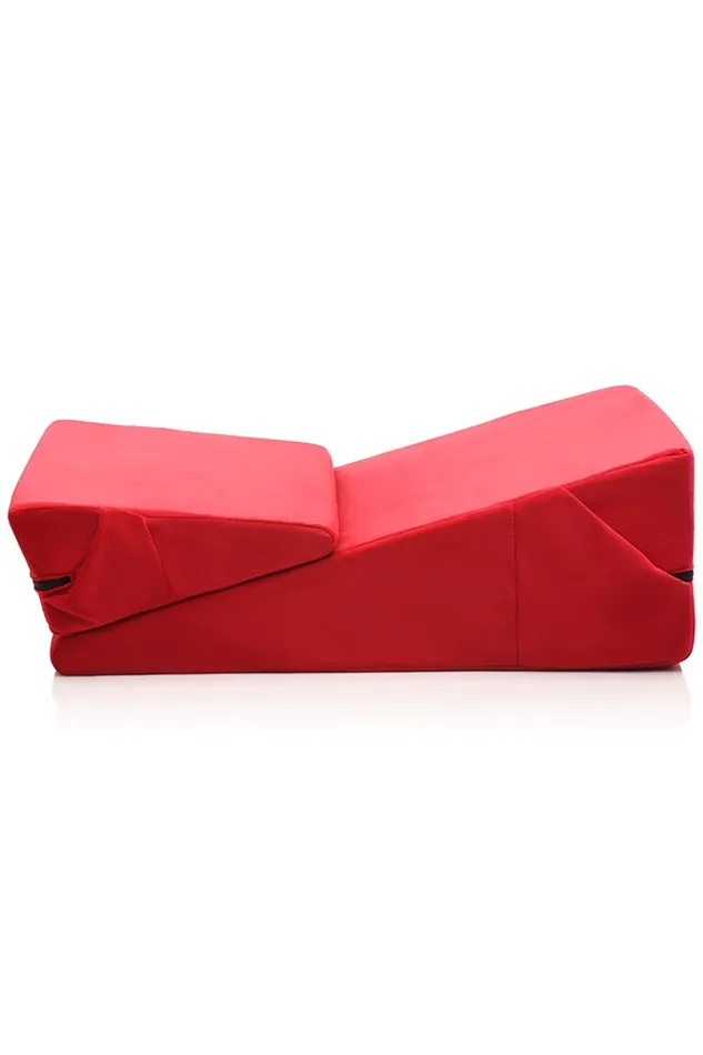 Vibrators XR Brands XR Brands Bedroom Bliss Love Cushion Foam Wedge Pillow Set Red