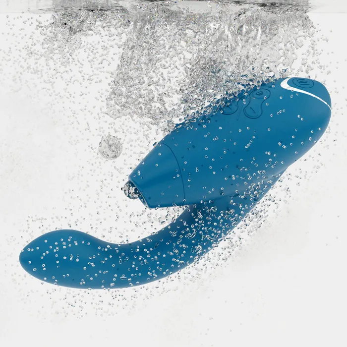 Womanizer Duo 2 Pleasure Air G Spot Vibrator Petrol WOMANIZER Vibrators