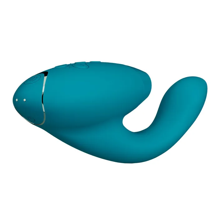 Womanizer Duo 2 Pleasure Air G Spot Vibrator Petrol WOMANIZER Vibrators