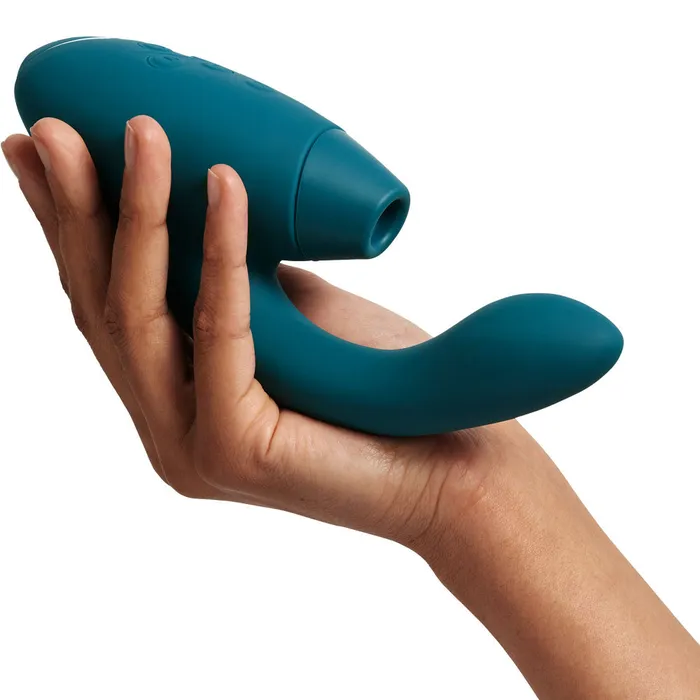 Womanizer Duo 2 Pleasure Air G Spot Vibrator Petrol WOMANIZER Vibrators