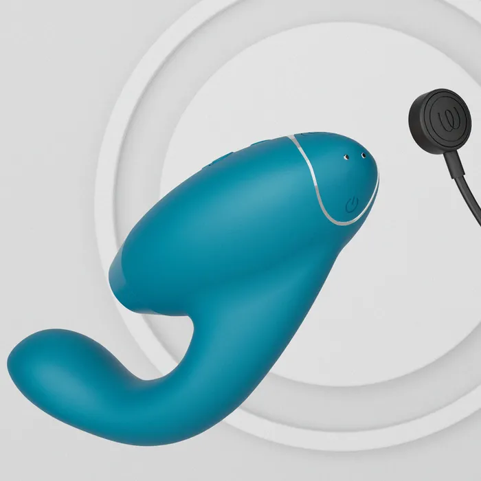 Womanizer Duo 2 Pleasure Air G Spot Vibrator Petrol WOMANIZER Vibrators