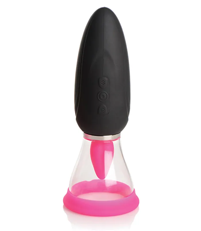 XR Brands Male Sex Toys Lickgasm Licking Sucking Stimulator
