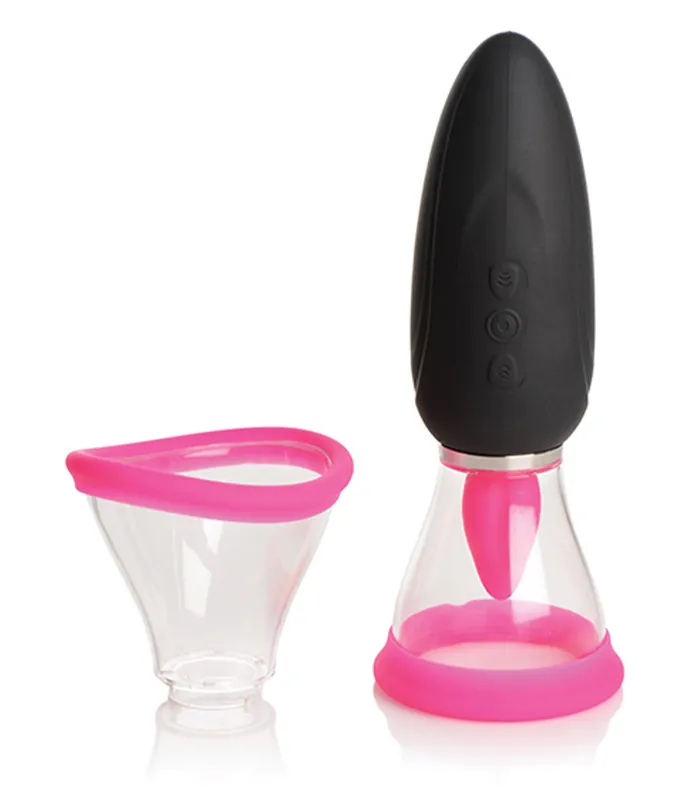 XR Brands Male Sex Toys Lickgasm Licking Sucking Stimulator