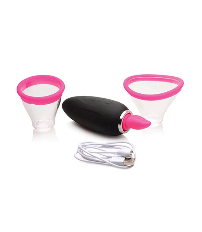 XR Brands Male Sex Toys Lickgasm Licking Sucking Stimulator