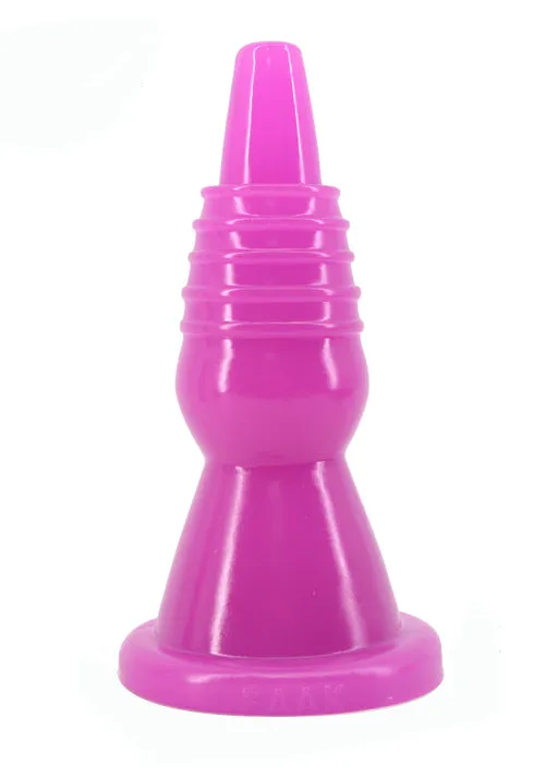 Anal FAAK Big Butt Plug Funnel Shape Anal Plug Screw Thread Dildo Adult Game Anal Trainer Sex Toys for Men Women Prostate Massage LAZADASEXTOYS