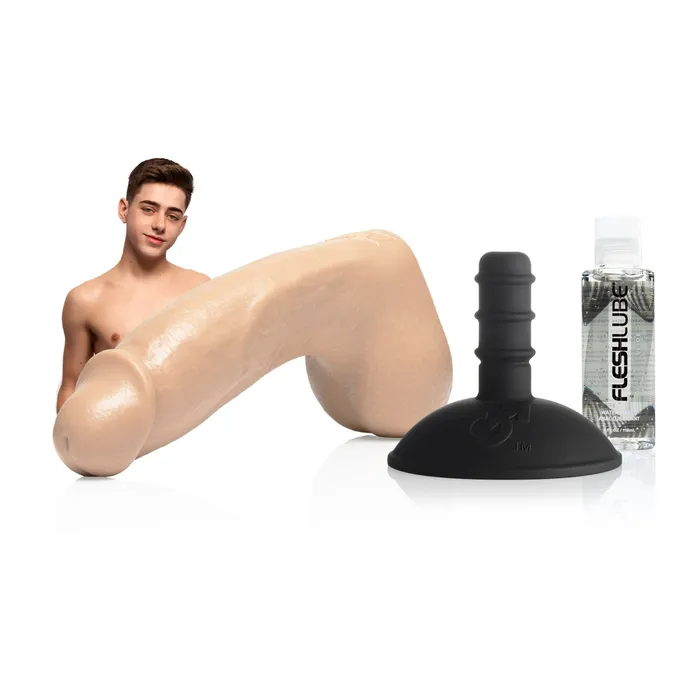 Fleshlight Female Sex Toys Joey Mills Dildo Pack with Fleshlube Slide