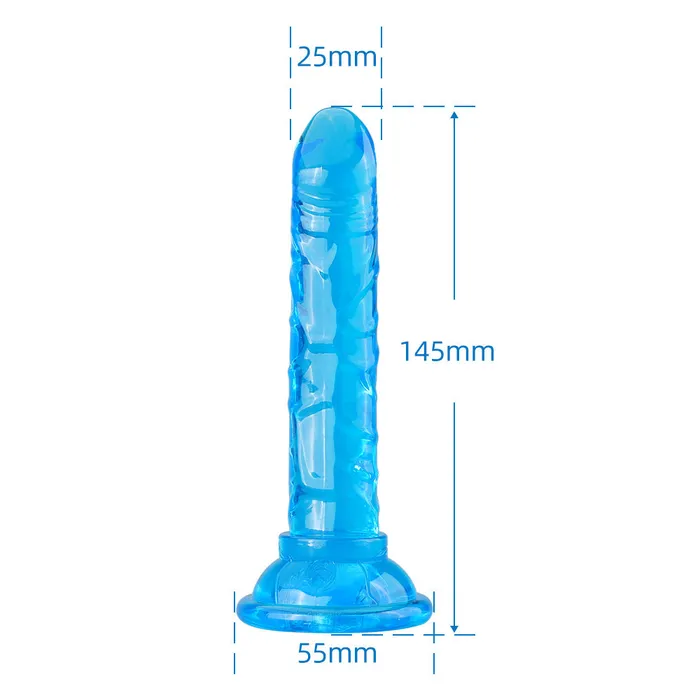 LAZADASEXTOYS Female Sex Toys Erotic Bullet Realistic Dildo Vagina Anal Butt Plug Strap On Penis Suction Cup No Vibrator Toys For Adult Sex Toys For Woman