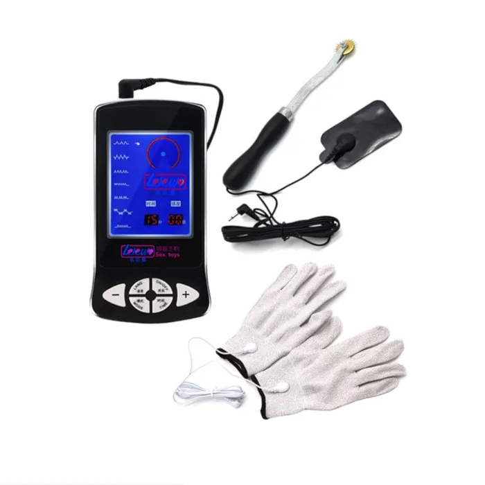 Lovegasm Couples Shocking Sensation Pinwheel BDSM Kit