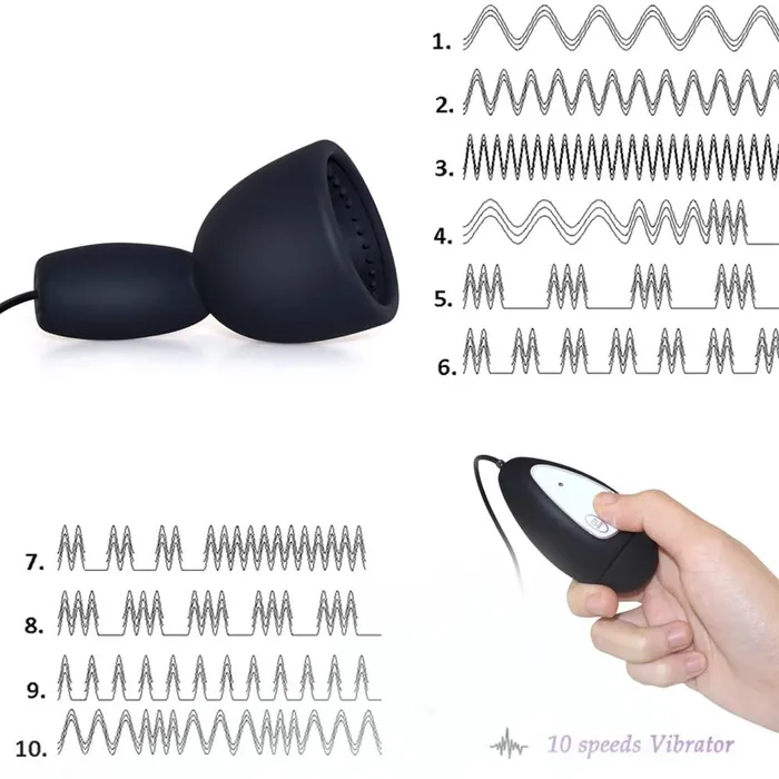 Lovegasm Male Sex Toys Glans Stimulator 10Speed Penis Pleasure Male Sex Toy