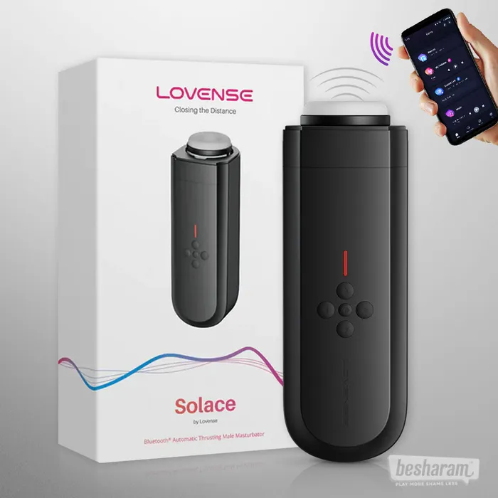 Male Sex Toys Lovense Lovense Solace Smart Thrusting Masturbator