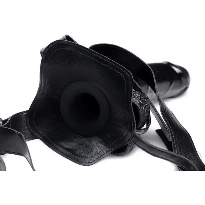 Master Series Infiltrator II Hollow Strapon with 9 Inch Dildo Female Sex Toys