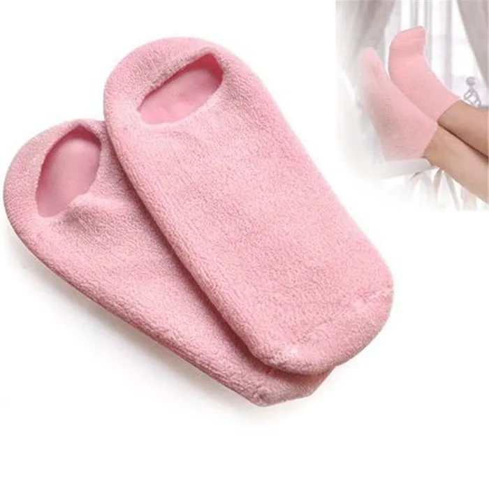 missammy Enhancers Beauty Tool Moisturize Soften Repair Cracked Skin Gel Spa Socks Foot Care Tools 017S