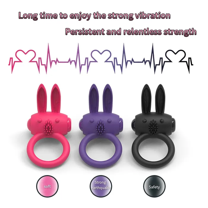 Penis Ring Male Rabbit VibratorTime Delay Lasting Penis Massager Vibrators Erotic Sex Toys Adult Sex Products for Men Cock Ring LAZADASEXTOYS Male Sex Toys Penis Ring Male Rabbit VibratorTime Delay Lasting Penis Massager Vibrators Erotic Sex Toys Adult Sex Products for Men Cock Ring LAZADASEXTOYS Male Sex Toys