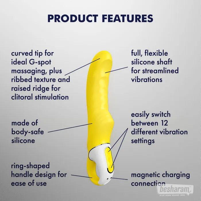 Satisfyer Yummy Sunshine GSpot Vibrator Satisfyer Vibrators