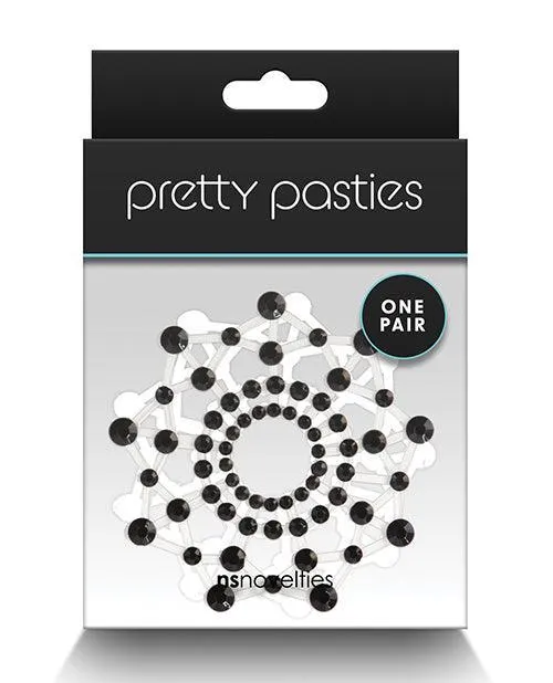Anal Ns Novelties INC Pretty Pasties Charm Iii Black