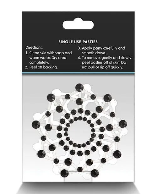 Anal Ns Novelties INC Pretty Pasties Charm Iii Black