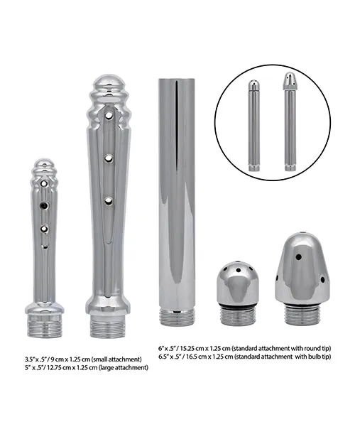 California Exotic Novelties Anal Pro Water Works System Silver California Exotic Novelties Anal Pro Water Works System Silver