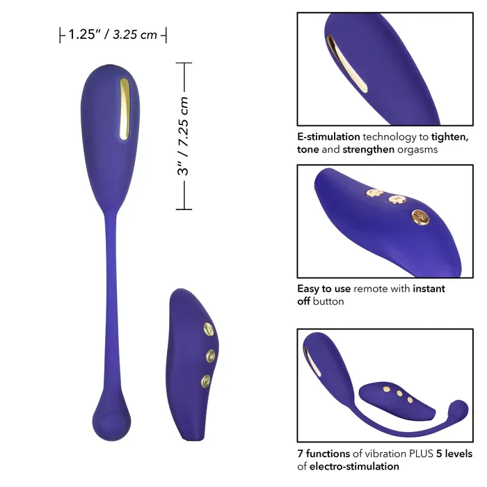 California Exotics Female Sex Toys California Exotics Impulse Intimate E Stimulator Remote Kegel Exerciser Purple California Exotics Female Sex Toys California Exotics Impulse Intimate E Stimulator Remote Kegel Exerciser Purple