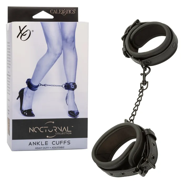 California Exotics Nocturnal Collection Ankle Cuffs Black California Exotics Anal