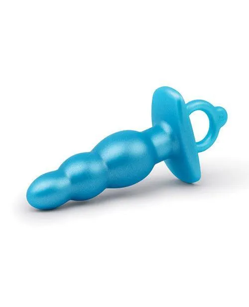 Cotr INC Anal BVibe Butties Bounce Beaded Tapered Plug Blue
