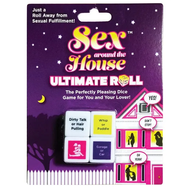 Couples Ball Chain Sex Around the House Ultimate Roll Adult Dice Game Ball Chain