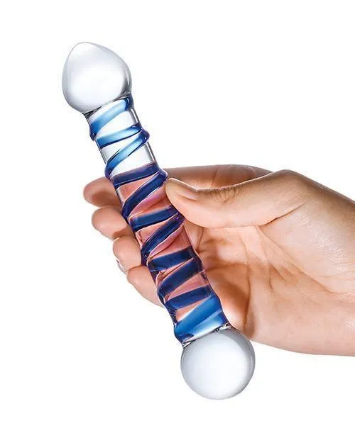 Dildos Electric Eel INC Glas 65 Spiral Dildo