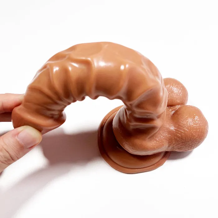 Dildos Javtoys QY Elastic Dildo Jumbo 21 cm