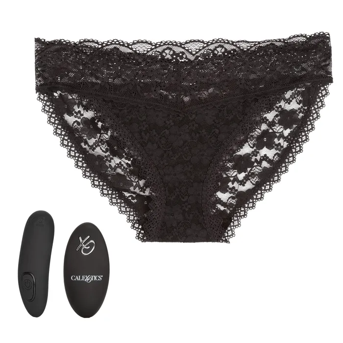 Female Sex Toys California Exotics Remote Control Vibrating Lace Panty Set California Exotics