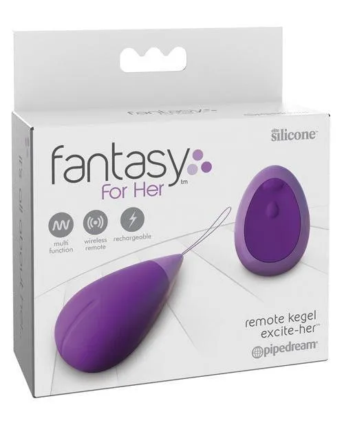 Female Sex Toys Pipedream Products Fantasy For Her Remote Kegel Exciteher