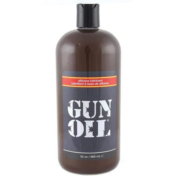 Gun Oil Sexual Health Wellbeing Gun Oil Silicone Lubricant 32oz