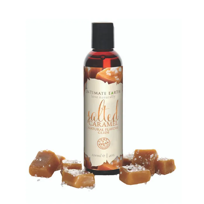 Javtoys Intimate Earth Natural Flavors Glide Salted Caramel 120 ml Vibrators
