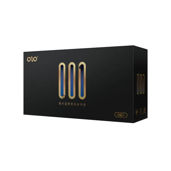 Javtoys Vibrators OLO Polyurethane Ultrathin 001 Condom 6 pcs