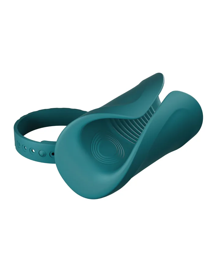 Lovense Gush 2 Handsfree Masturbator Teal Hytto Pte Ltd Male Sex Toys