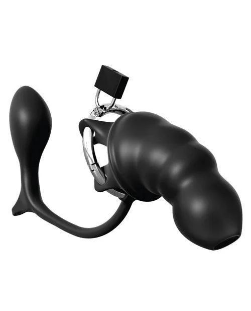 Male Sex Toys Pipedream Products Anal Fantasy Elite Collection Ass Gasm Cock Blocker
