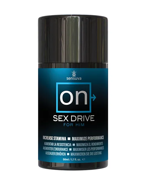 ON for Him Sex Drive Cream 17 oz Bottle Sensuva Valencia Naturals Female Sex Toys ON for Him Sex Drive Cream 17 oz Bottle Sensuva Valencia Naturals Female Sex Toys