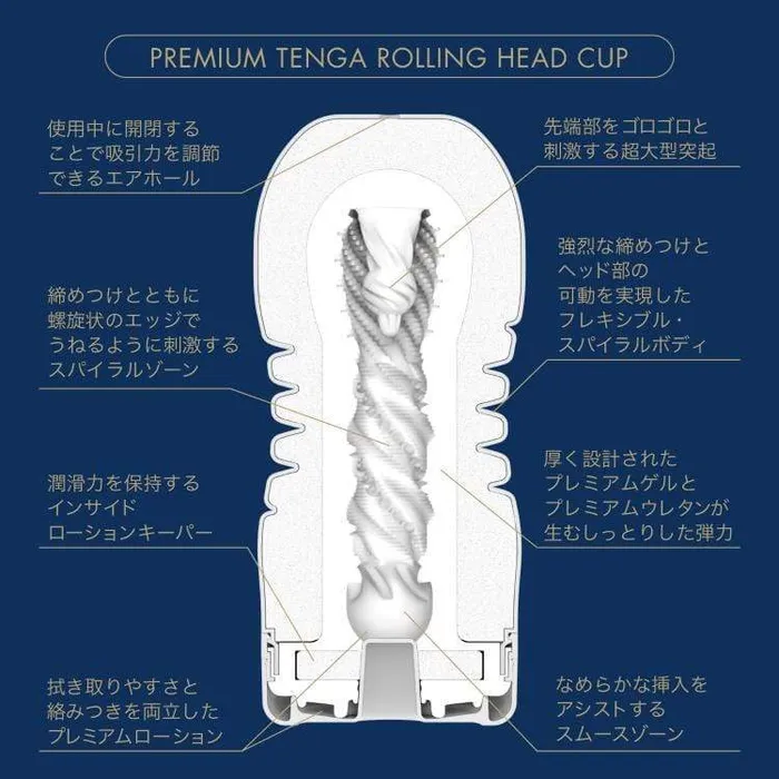 Tenga Male Sex Toys Tenga Premium Tenga Series Cup Masturbator