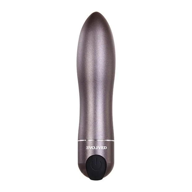 Vibrators Evolved Travel Gasm Bullet Vibrator Grey Evolved Vibrators Evolved Travel Gasm Bullet Vibrator Grey Evolved