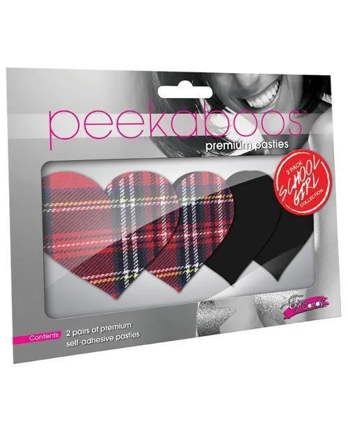 Vibrators Xgen Peekaboos Schoolgirl Hearts Os