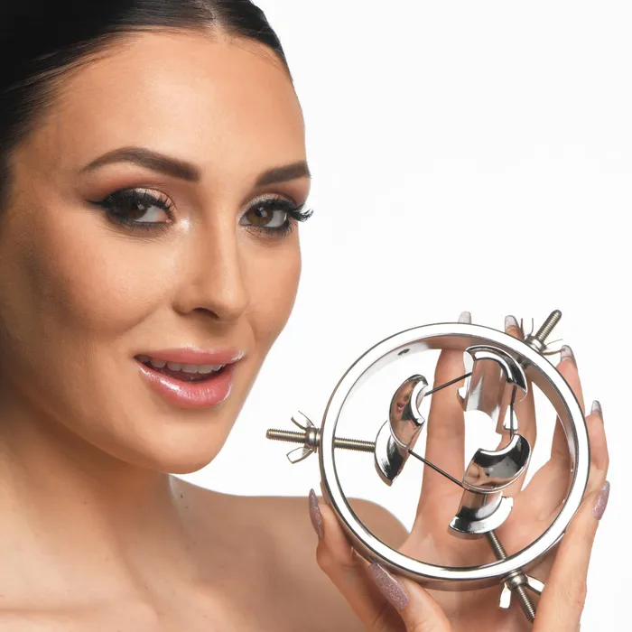 Anal Master Series Forced Spread Stainless Steel Anal Explorer